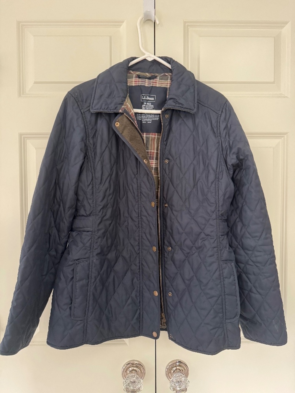 L.L.Bean Women's Quilted Jacket, Navy